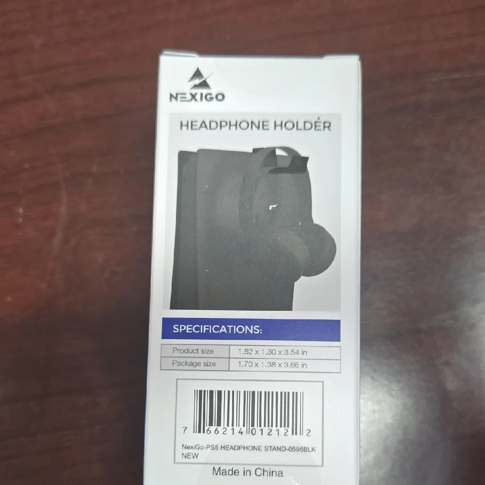 Black Gaming Headphone Holder for Consoles